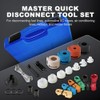 22-Piece Quick Disconnect Tool Set for Fuel and AC Lines