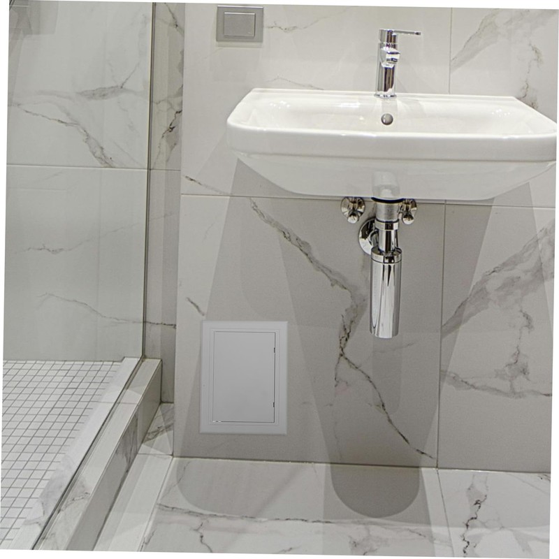 Gatuida Access Panel Wall Hole Cover Stylish PVC Access Door