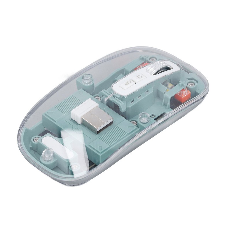 Bluetooth Wireless Mouse BT1 BT2 2.4GHz 3 Mode Silent Adjustable