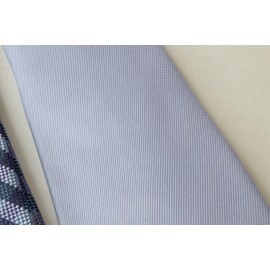 Republic Lot of 2 Republic Purple Blue Lilac Plaid Solid Textured Dress Ties R