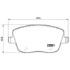 BREMBO P 85 057X Brake Pads
