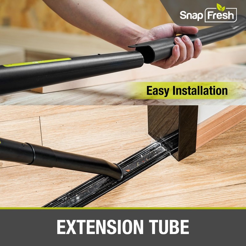 SnapFresh Leaf Vacuum, 2-in-1 Cordless Blower & Vacuum with 4.0Ah