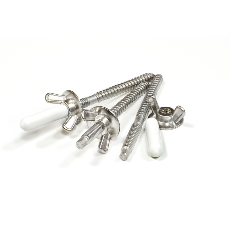 Simpson Strong-Tie SPS25344-KT - 1/4 x 3-7/16 Stainless Storm-Panel Screw