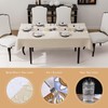 Rectangular Waterproof PVC Tablecloth, Tablecloth for Dining Room, Garden, Party,