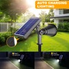 APOMAO Solar Lights Outdoor Waterproof, 36 LEDs 1000LM Adjustable Solar