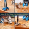 Yuentoen 5 Piece Forstner Drill Bit Set, Adjustable Positioning Drill,