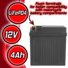 Banshee YTZ10S Lifepo4 Lithium Battery Compatible with Honda CBR500R 2013