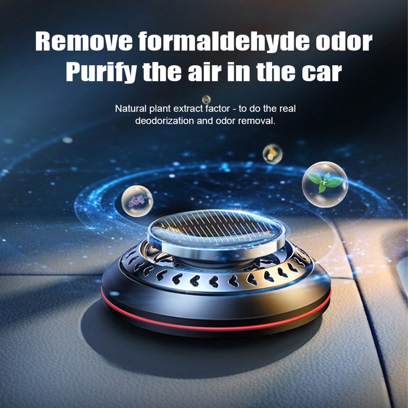 Solar Car Diffuser Kit Long Lasting Fragrant Car Air Fresheners,