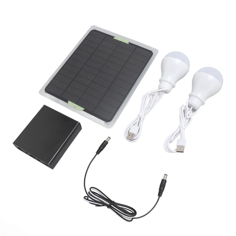 Solar Light Bulbs Outside Portable Outdoor Rechargeable LED Tent Waterproof