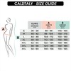 CALZITALY Opaque Tights Large Sizes, Curvy Tights Plus Size, 60