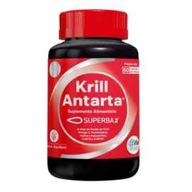 Aceite de Krill Antarta Suplemento Alimenticio - Caja con 60 caps.