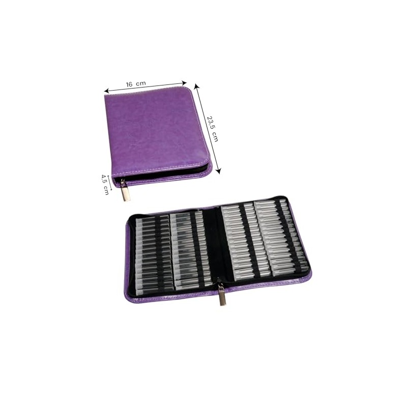 MV-Versand Lavender Globulite Bag with Globuli Glasses (64 Glasses)