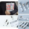 Set of 10 Moving Pocket Clips, Metal Crafts, Band Clips
