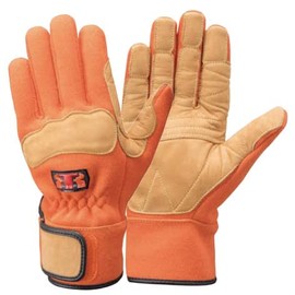 [TONBOREX] Kevlar Fiber Fire Gloves K-G102 Orange L Size (Tonbolex)