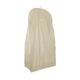 Acid-Free Muslin Wedding Gown Garment Bag 70" | Extra Wide | Fabric Preserving Sachet