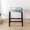 Bifaunvogel Bar Stool Cover Rectangle Set of 4 Printed Stretch