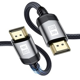 1M Cable HDMI 4K 2.0 de Ultra Alta Velocidad 18Gbps de Trenzado Nailon Admite Video 4K@60Hz HDR ARC HDCP Compatible Xbox Series One/S/X PS3/4/5 Monito