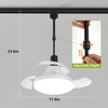 OTeedo 30W Smart Track Fans Light with Remote, Bladeless Fan