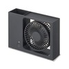 Doshisha FSV-82U GY Desk Fan, Pen Stand Fan, 3 Levels,