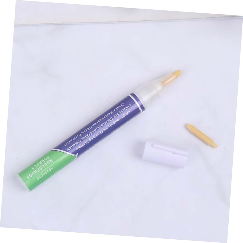 DOITOOL Grout Tile Pen Kit 4pcs White Rejuvenate Grout Restorer