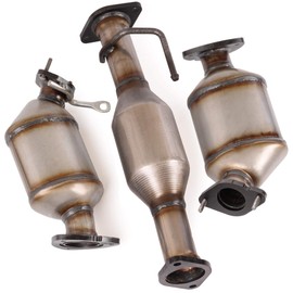 WRYNRQW 3.6L Front Catalytic Converter Kit Fit for Chevy Traverse 2009-2017, GMC Acadia 2007-2017, Buick Enclave 2008-2017, Saturn Outlook 2007-2010, 16709 16710 16574 Direct-fit (EPA Compliant)