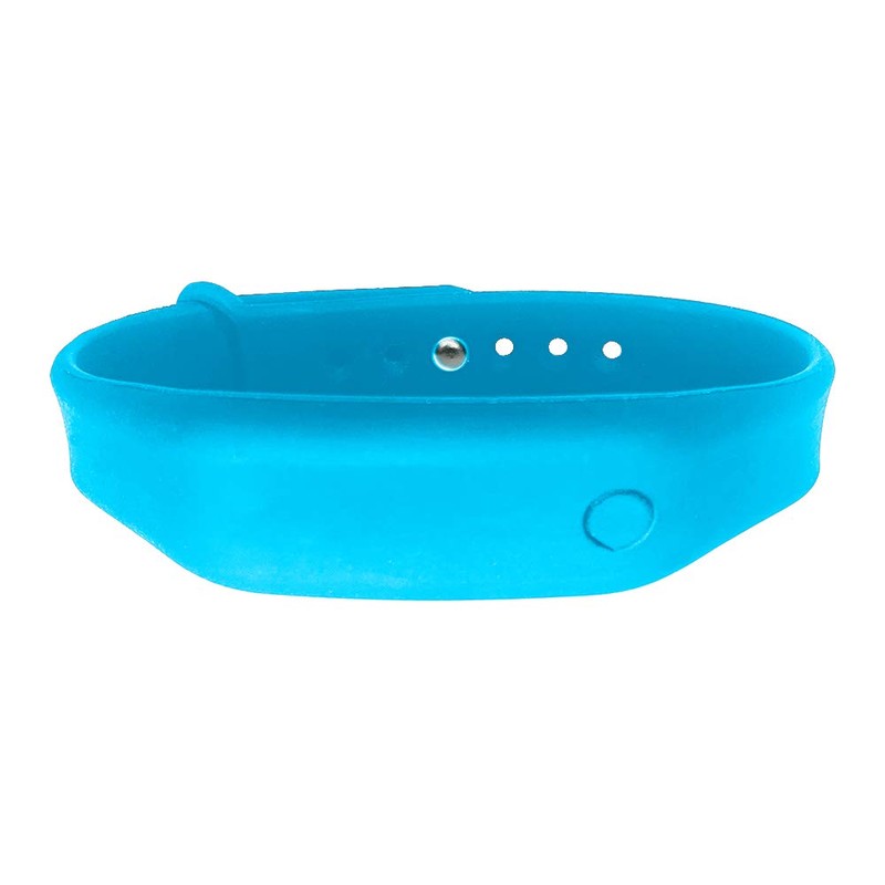 Sanitizer Bracelets - Malibu Blue - Refillable Hand Sanitizer Wristband