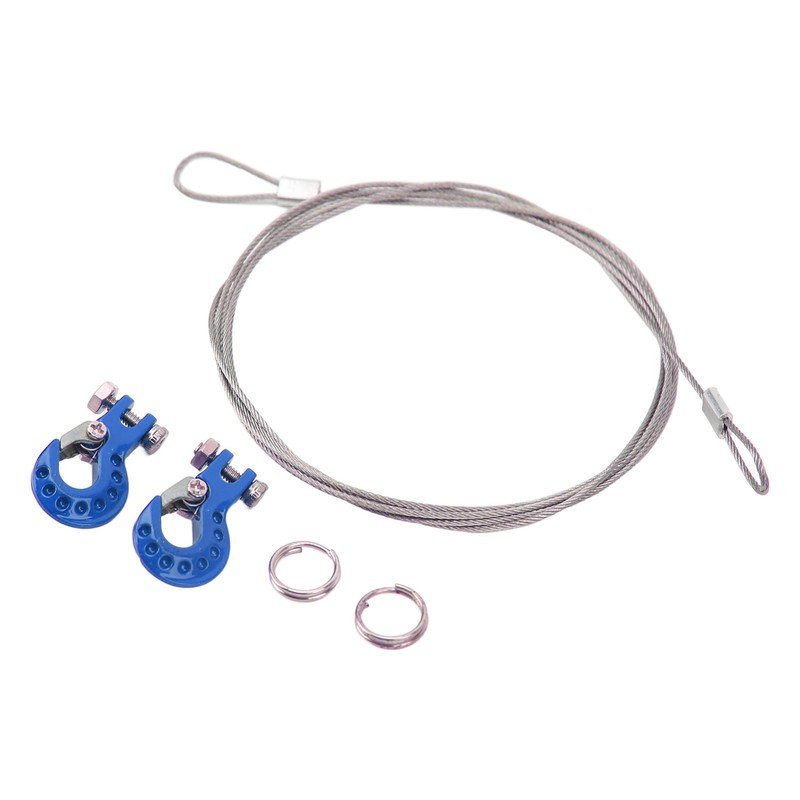 2Pcs RC Trailer Hook Aluminum Alloy Sturdy RC Climbing Car