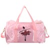 Pinsheng Girls' Ballet Dance Bags, Princess Shoulder Bag, Pink Sports
