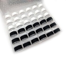 YYlingx 72 PCS Bobbins and Sewing Threads with Storage Box for Multiple Sewing Machine Pre-Wound Bobbins Set Sewing Thread Kit for DIY(2)
