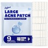 Large Pimple Patches for Face，9 Sizes XL Acne Patches，Big Hydrocolloid