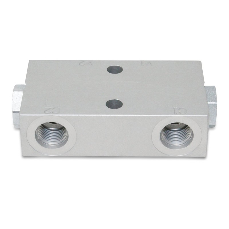 Double Pilot Operated Hydraulic Check Valve, #8 SAE Ports, 20