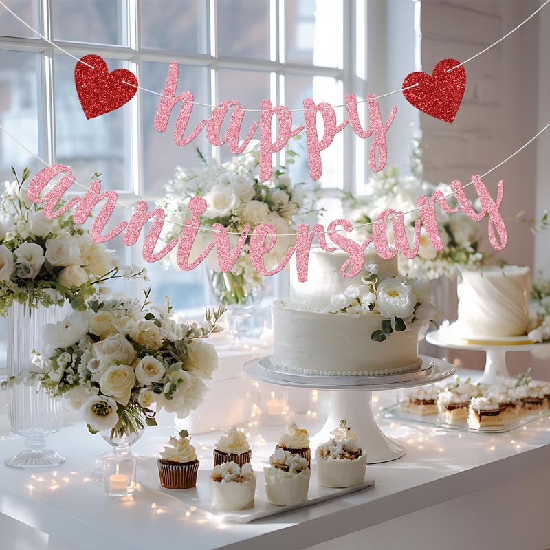 Happy Anniversary Banner, Anniversary Party Decorations, We Still Do, Happy
