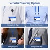 GhllGhyy 20 Pack Extra Thick Name Badge Holders, Durable &