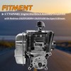 577424401 Engine Shortblock Assembly Compatible with Redmax EBZ8500 EBZ8500RH Backpack