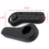 PIT66 Golf Cart Rear Seat Arm Rests Kit with Cup