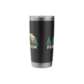 Pendleton OR Vintage Throwback Tee Retro 70s Design Stainless Steel Insulated Tumbler