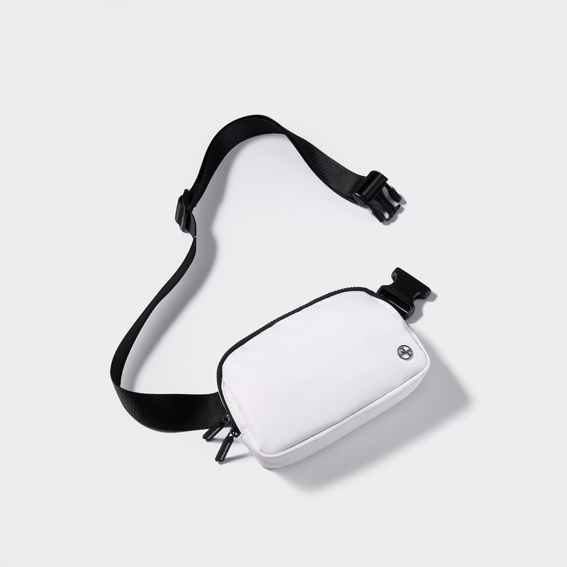 Pander Double Zipper Fanny Pack Nylon Everywhere Belt Bag, Fashion
