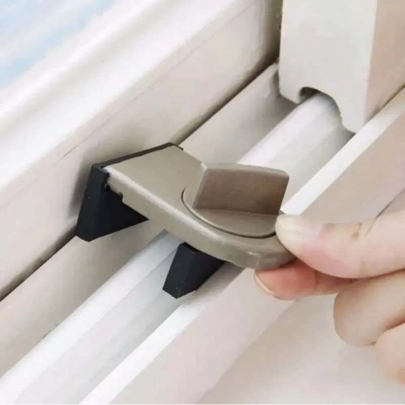 Dolores 2 Candado Seguro Ventana Aluminio Puerta Corrediza Bloqueo