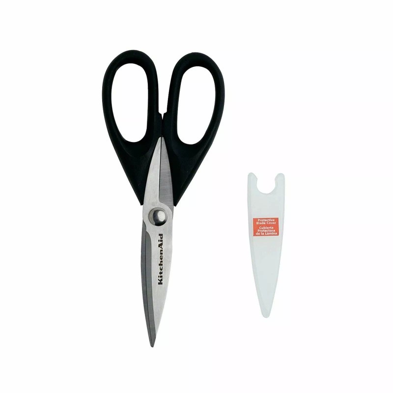 KITCHENAID STAINLESS STEEL KITCHEN SHEARS SCISSOR COMFORT GRIP HANDLE KAT351ASST