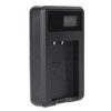 SEIVI Camera Battery Single Charger with LCD Display USB Intelligent