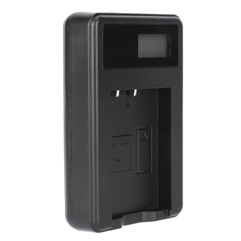 SEIVI Camera Battery Single Charger with LCD Display USB Intelligent
