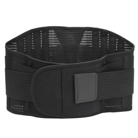 Waist Support Protector Breathable Keep Warm Body Shaping Belt for Fitness Exercise M