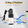 AIRIX 3V210-08 Pneumatic Solenoid Valve DC12V, 2 Position 3 Way,