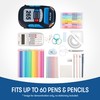 ZIPIT Police Car Pencil Case for Boys | Large Capacity