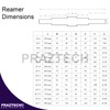 PRAZTECH Long Pilot HSS Blade Adjustable Expanding Hand Reamer |