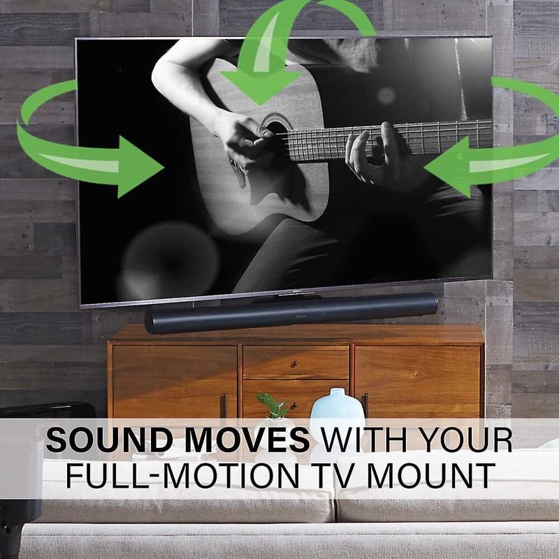 Sanus Extendable Soundbar TV Mount Designed for Sonos Arc
