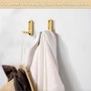 Folding Wall Hooks 2 PCS, Space-Saving Foldable Coat Towel Hooks,