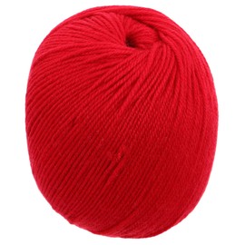SEWACC Red Yarn for Hand Knitting and Crocheting Clothes Scarves Hats and Crafts Versatile and Machine Washable for All Seasons and Occasions