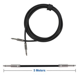 Rayzm 3 m Noiseless Guitar / Bass Lead, 6.35 mm Instrument Cable / Lead