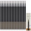 16 Pack Erasable Pen Refills, 0.5 mm Stainless Steel Tip